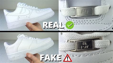 fake nike air forces|nike air force 1s authenticity check.